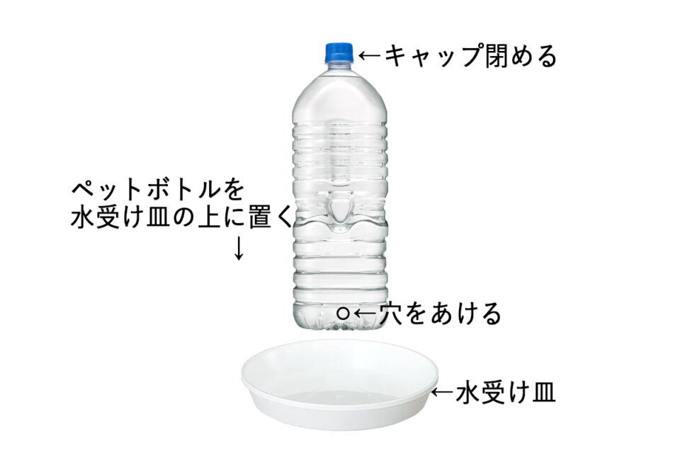 ヒヨコの手作り飲水器